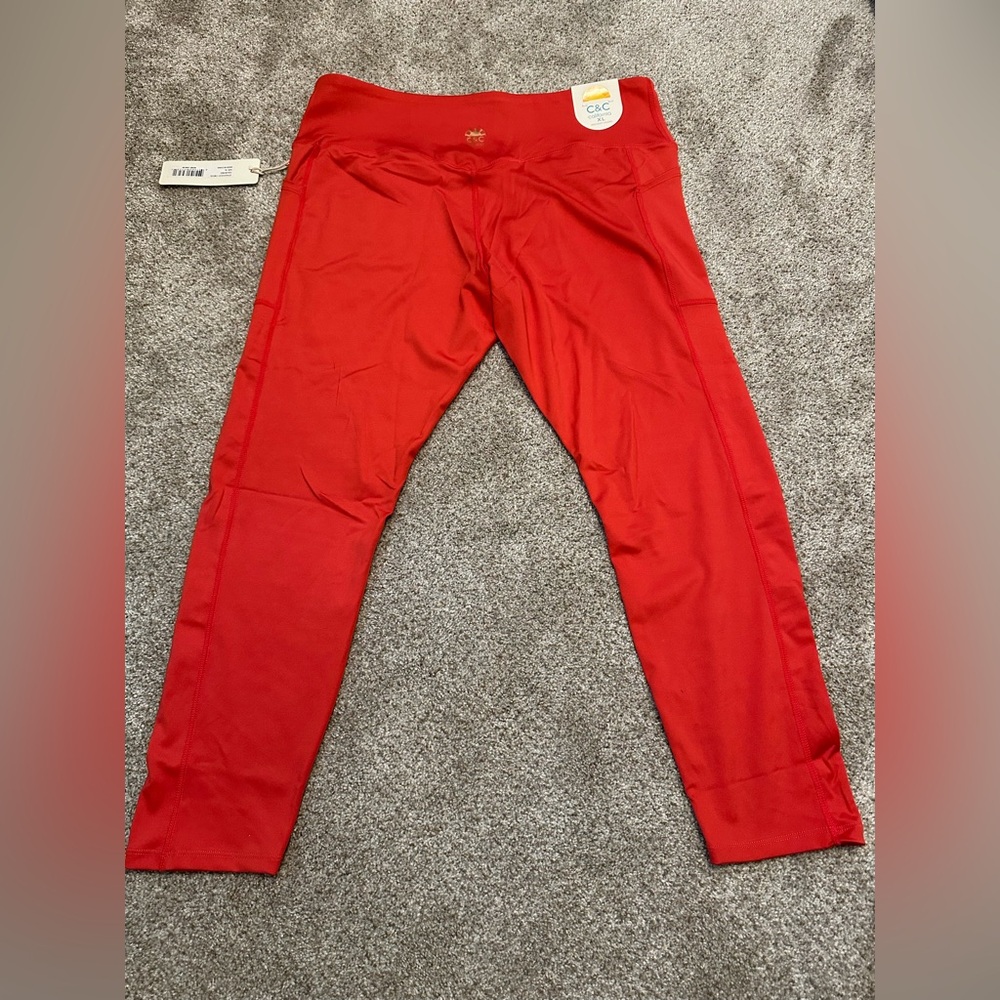 C&C California Red Leggings